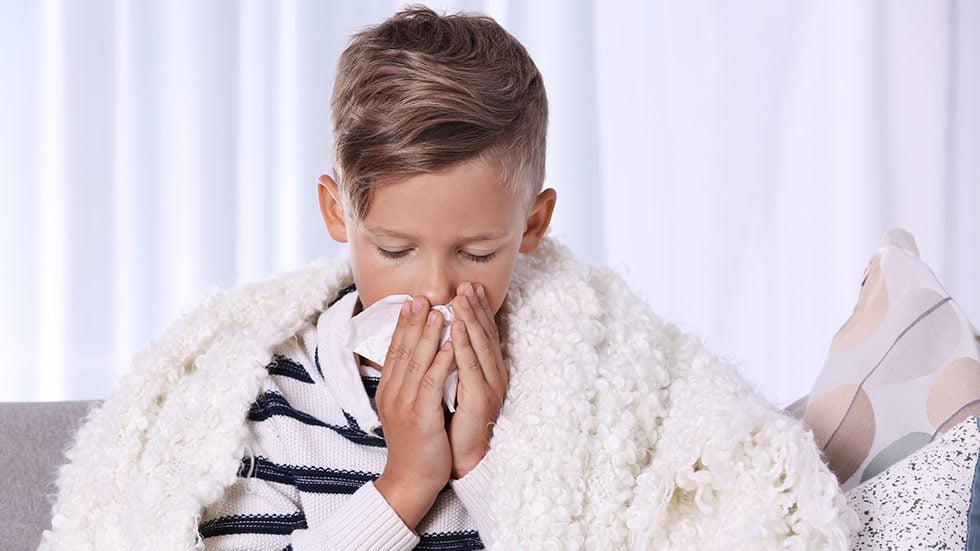 Erkältung bei Kindern behandeln